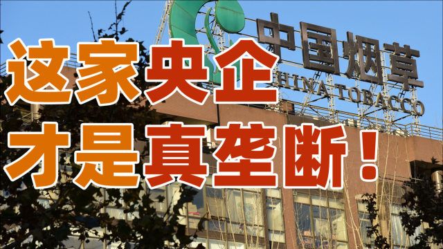 【超级国企05】中国3亿烟民撑起来的央企,每年能给国家赚1万亿