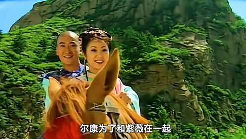 尔康明知是欺君之罪,却提议让紫薇进宫认爹,爱情的酸臭味 #怀旧经典