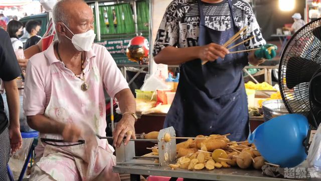 火爆十多年的炸旋风土豆,口感香脆无比#街头美食 #