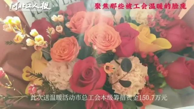 冀工头条|唐山市总工会开展“两节”送温暖活动