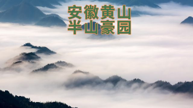 安徽黄山半山豪园