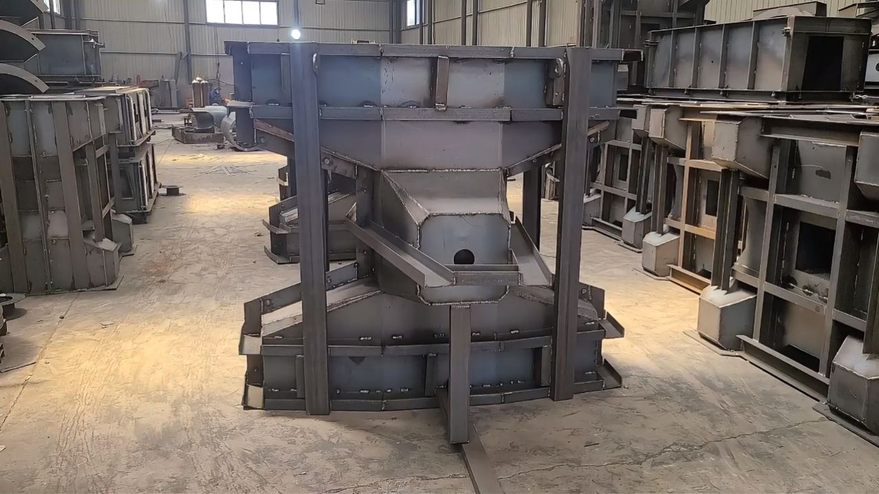 扭王防洪块模具02丽辰水利扭王字块模具