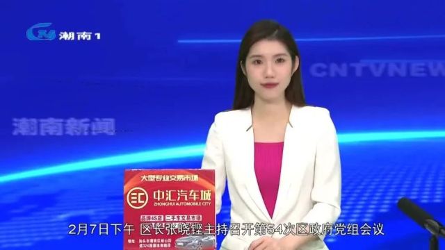 区政府召开第54次党组会议