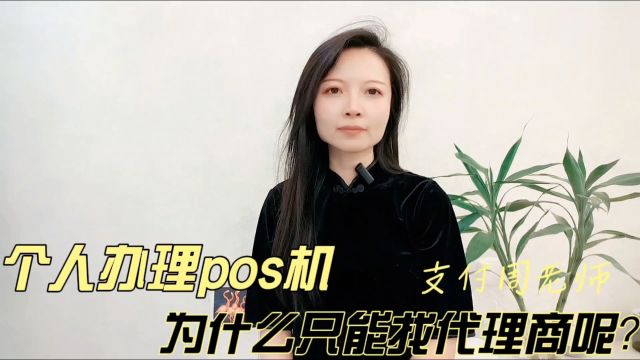 说说你的pos机找谁办的