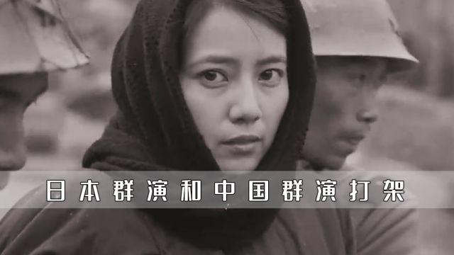 在拍摄《南京南京》时,中国群演和日本群演差点打起来了