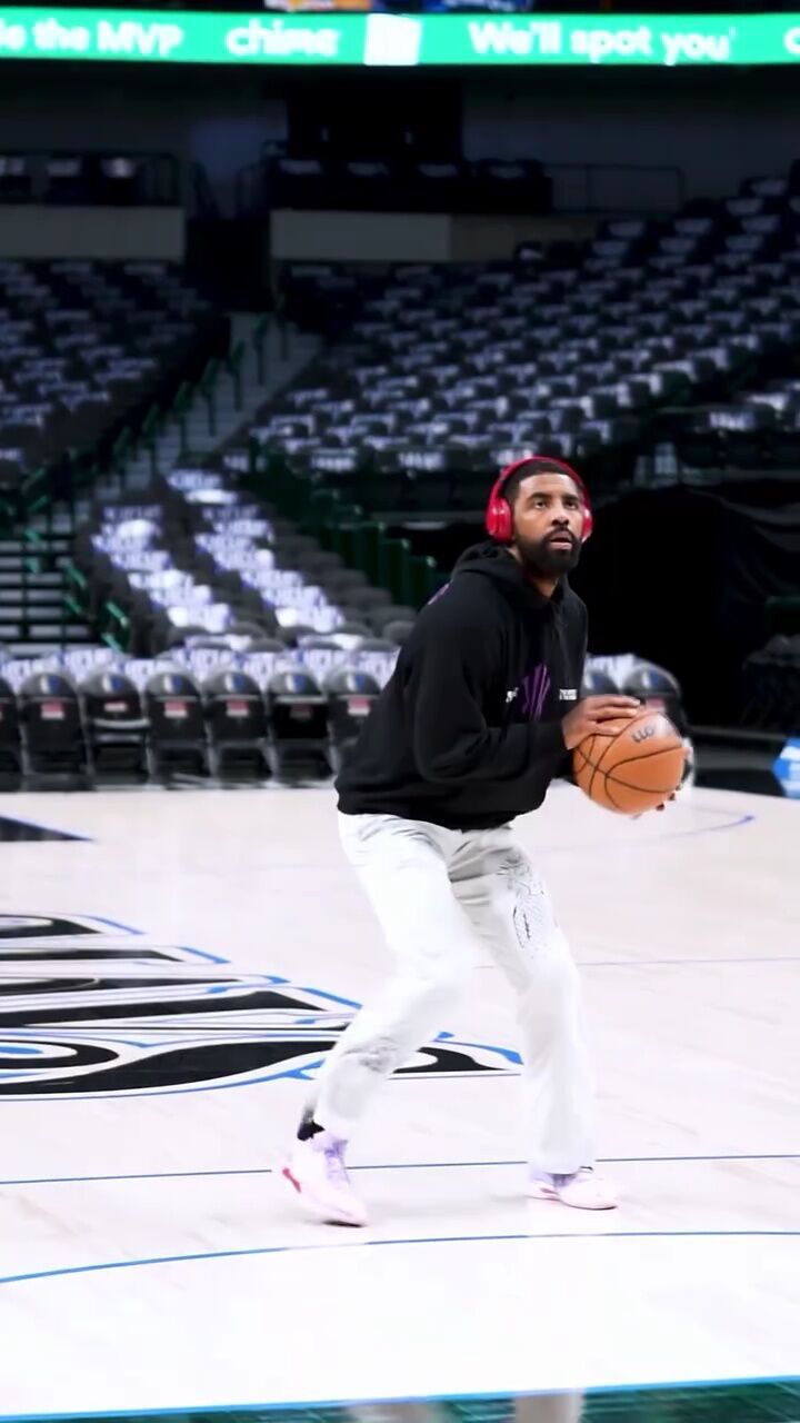 高清慢镜头欣赏欧文投篮姿势#美式篮球