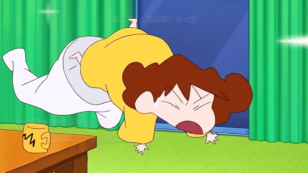 幼年时期的美伢简直不要太可爱 "蜡笔小新 "动漫