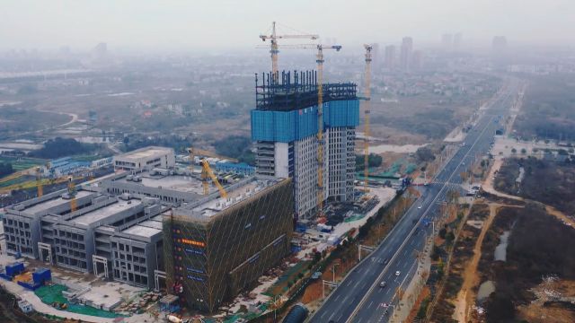 视频丨湘潭市中医医院整体迁建项目主体工程预计4月交付