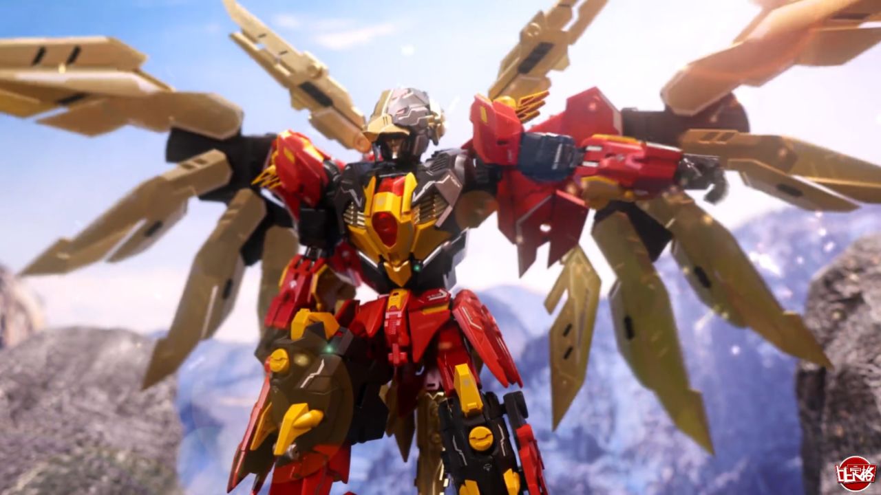 定格动画挑战地表最重组合金刚藏玩阁冲云霄终极大合体