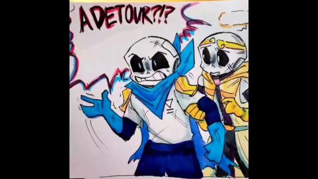 【Undertale漫配中文字幕】星星眼战队中爆发的争执