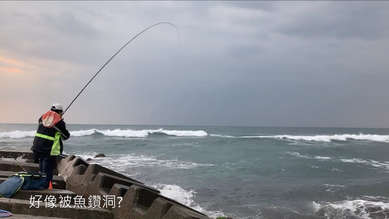 矶钓,顺利起巨物的感觉真爽,红沙鱼轻松破记录