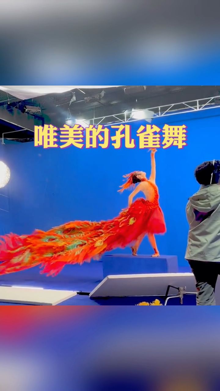 唯美的孔雀舞,太精彩了