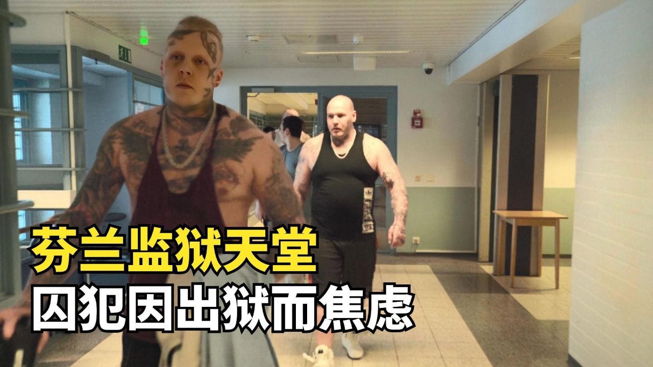 芬兰监狱天花板,囚犯天天打游戏谈恋爱,有人犯罪20次只为常住