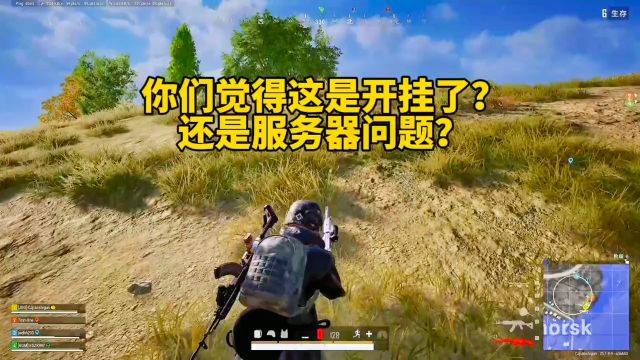 这是什么情况?#绝地求生 #pubg