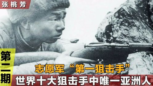 张桃芳-上甘岭战场上，以436发子弹击毙241名敌人，被誉为神枪手