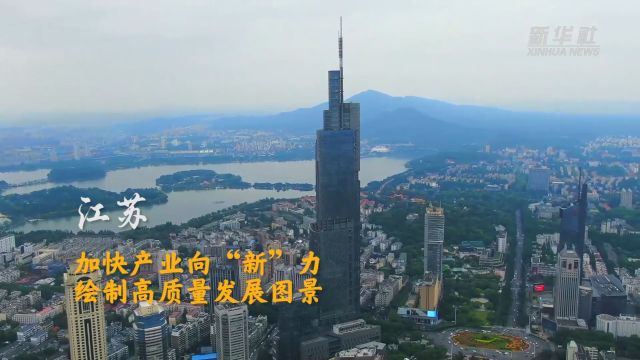 江苏:加快产业向“新”力 绘制高质量发展图景