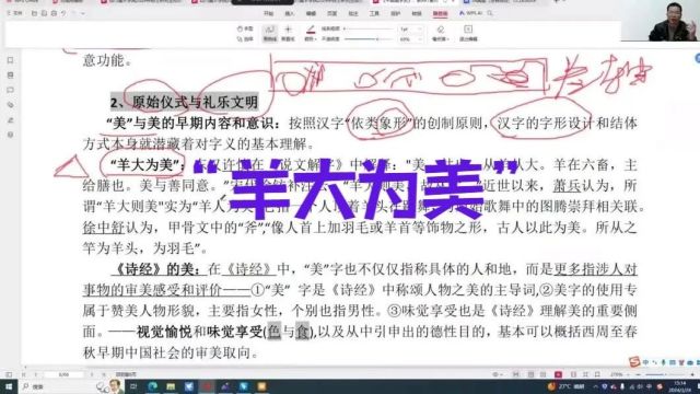 “羊大为美”—《中国美学史》| 四川美术学院考研名词解析