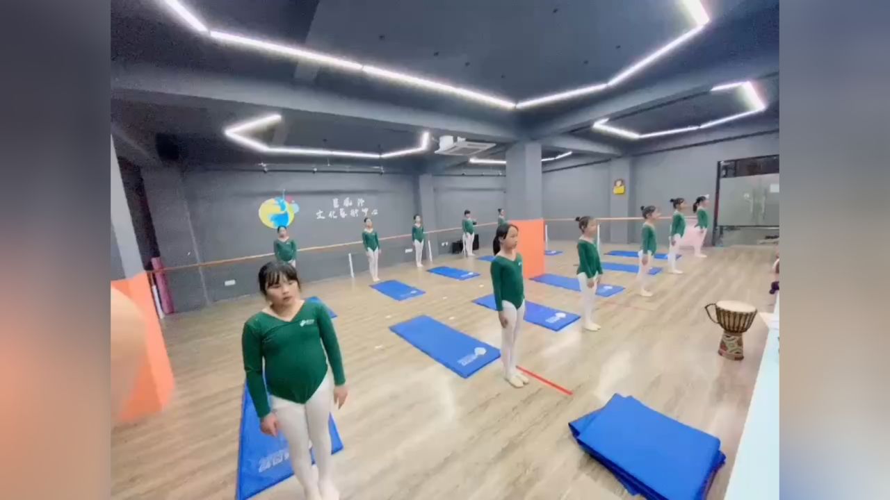 中国舞课堂日常