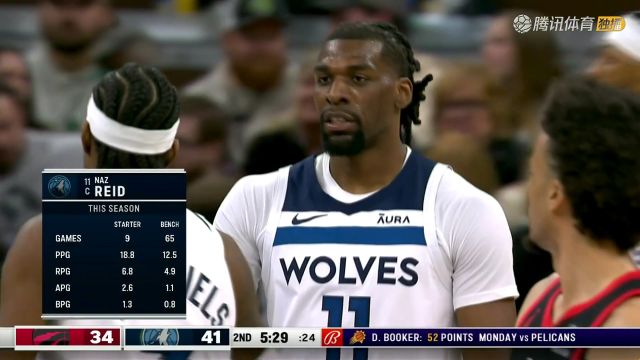 2023/24赛季NBA常规赛：猛龙 VS 森林狼 全场回放