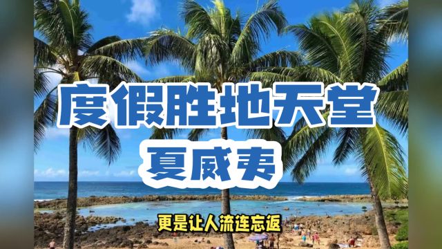 夏威夷的热带风情与醉人海滩:全球驰名的度假胜地天堂