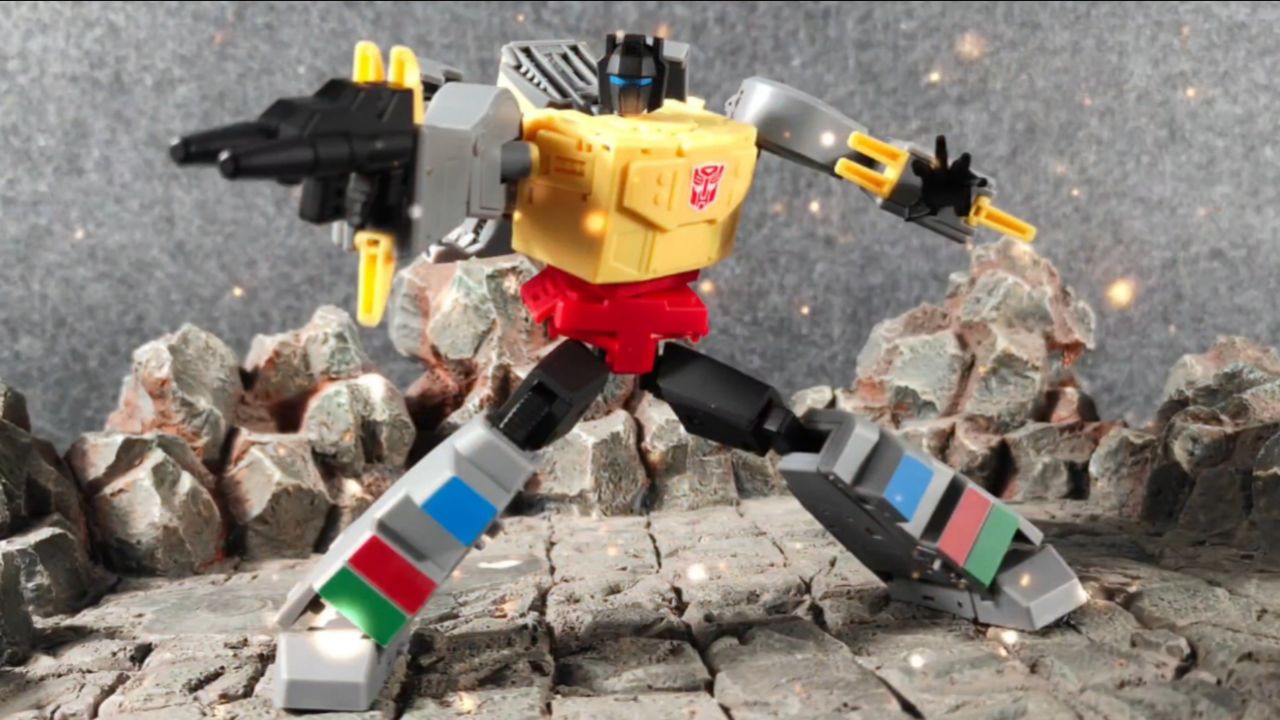 最g1钢索登场!ms-toys 魔方小比例变形金刚 机器恐龙 钢锁