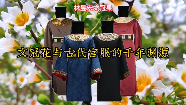 文冠花与古代官服的千年渊源