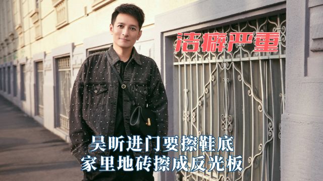 维嘉的洁癖到底有多严重?吴昕进门要擦鞋底,家里地砖擦成反光板