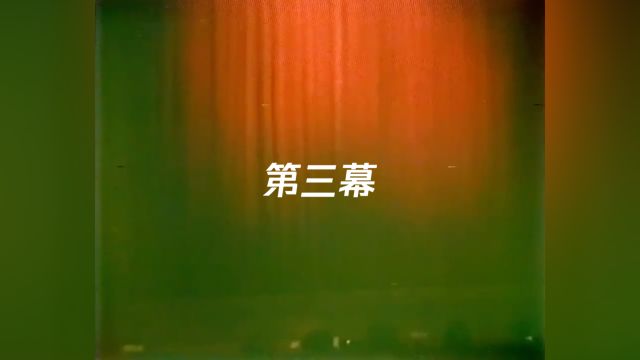 第三幕:歌剧《费加罗的婚姻》中文版1983年央音首届歌剧系毕业演出