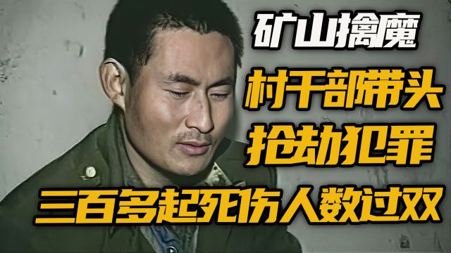 村干部带头组团犯罪;疯狂作案三百余起,死伤人数近百人.