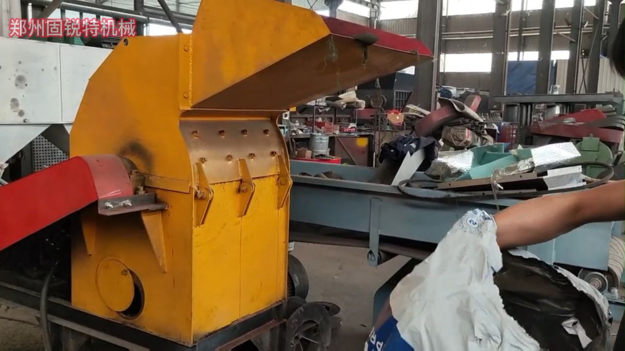 碎布打绒机 织物粉碎机 结块棉花开棉机