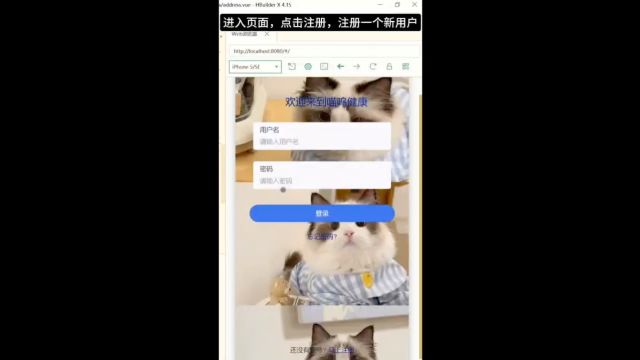 宠物猫健康管理小程序设计