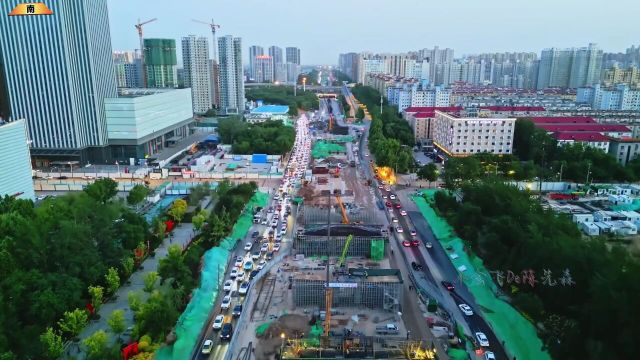 石家庄东二环已见桩基,城市基建速度是真快,快看