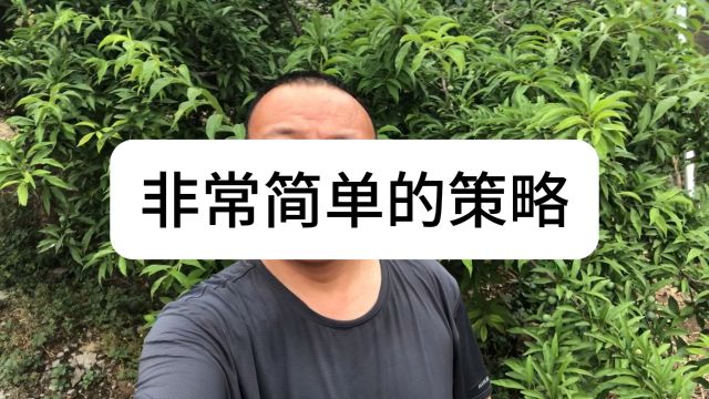 交易计划简单一点就好