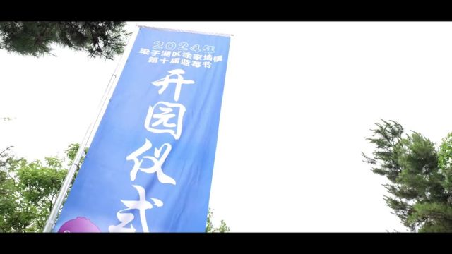 2024年梁子湖区涂家垴镇第十届蓝莓节开园啦! 快来蓝莓基地采摘吧!