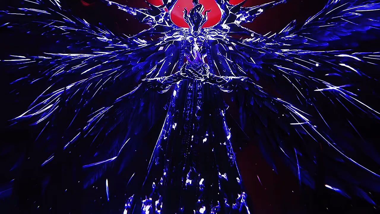 采儿挥起镰刀 将阿宝逆天魔龙砍成两半的画面 太美太霸气了