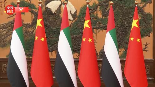 独家视频丨习近平同阿联酋总统会谈：中阿关系树立了新时期中国和阿拉伯国家关系的典范