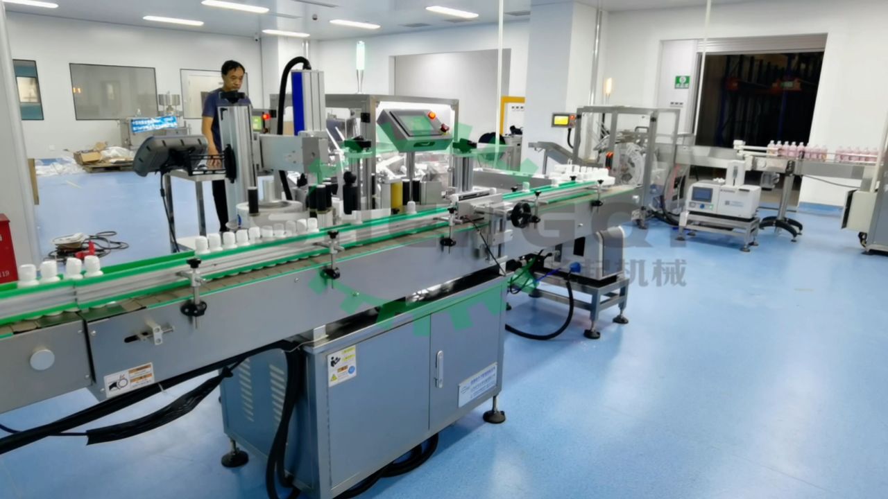 山东贴标机激光打码机装盒生产线装盒机