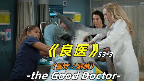 《良医S3-03》尖嘴巨鱼大闹手术室，医生们却不敢动它分毫