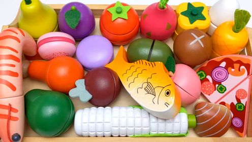 水果切切乐过家家玩具早教启蒙认知锻炼宝宝动手能力手眼协调能力