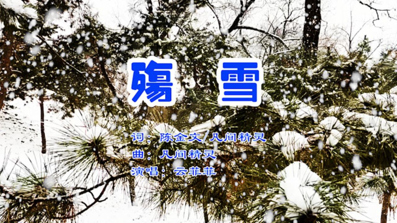 云菲菲演唱一首《殇雪》深情演绎,旋律优美,歌曲完整版