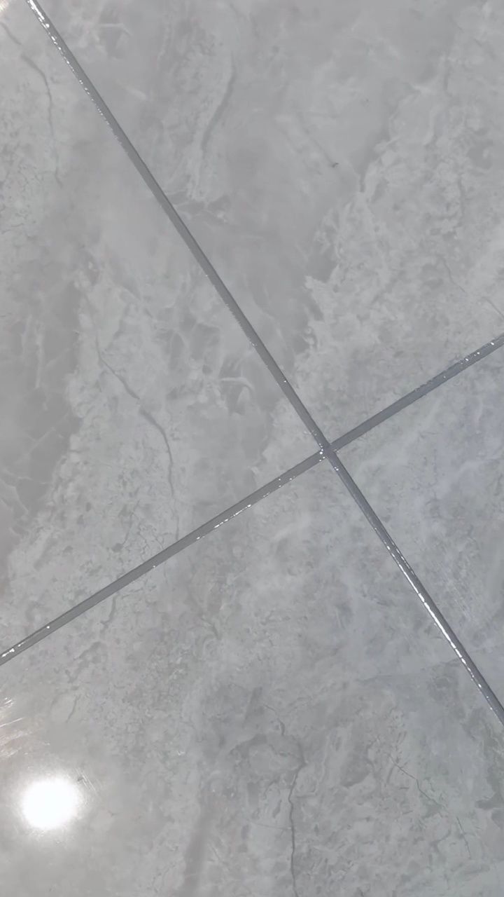 灰色瓷砖超火的美缝颜色搭配