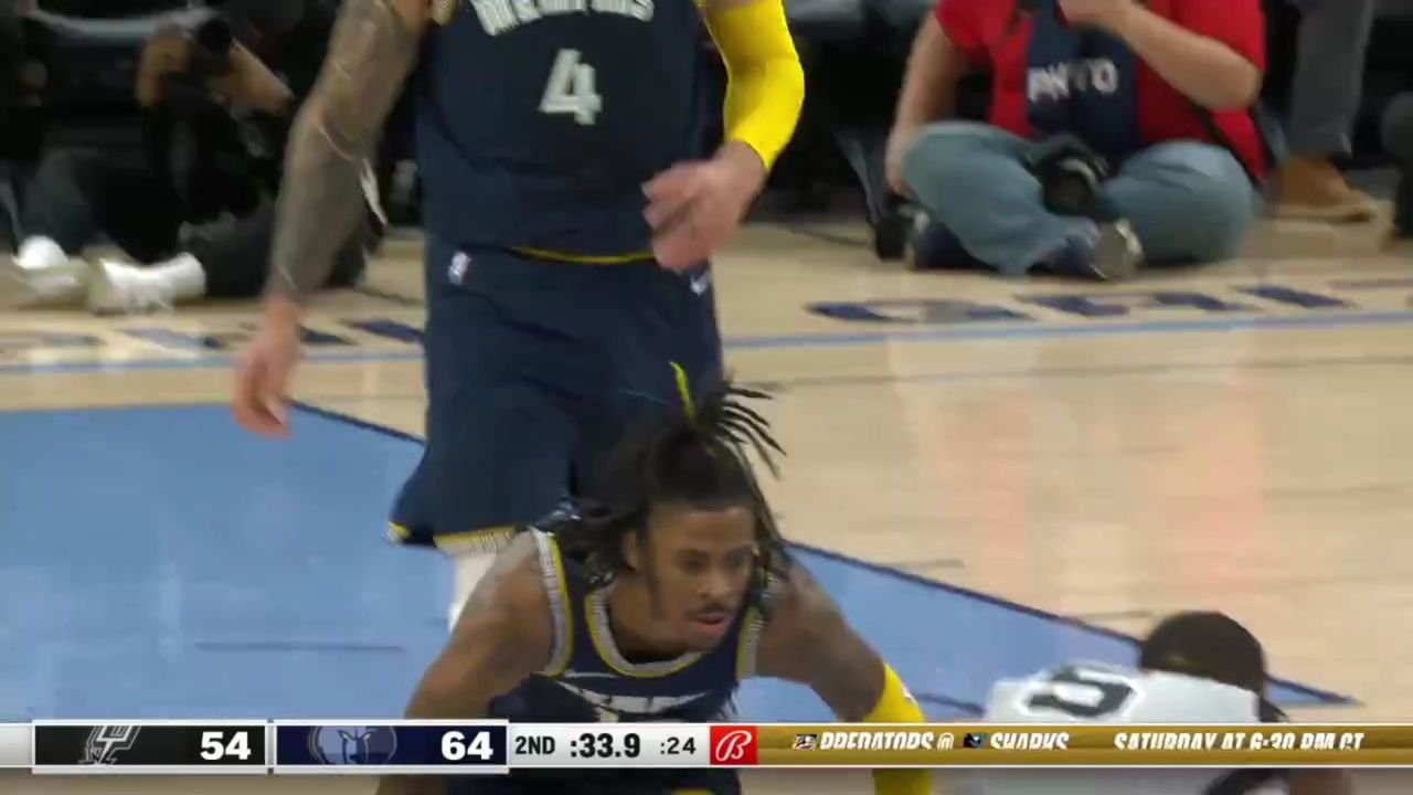 30天30队之灰熊 莫兰特生涯最高52分集锦