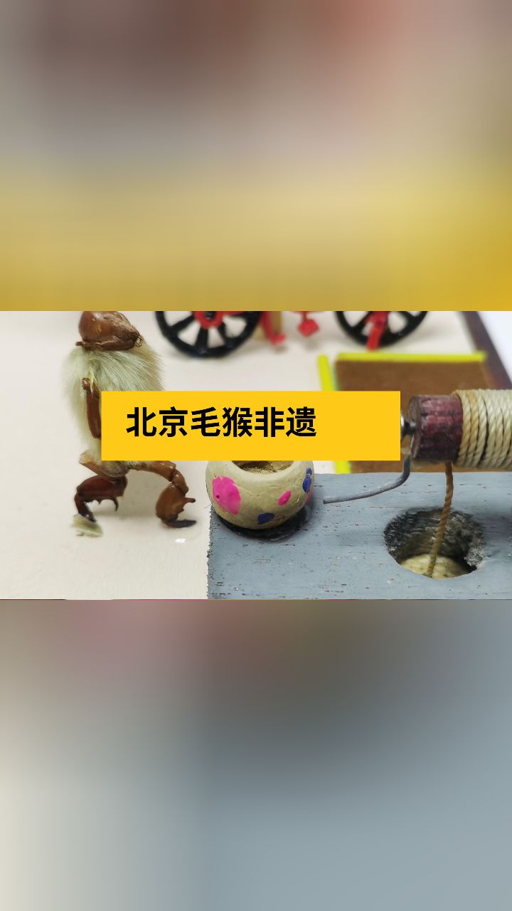 非遗节目老北京毛猴图片