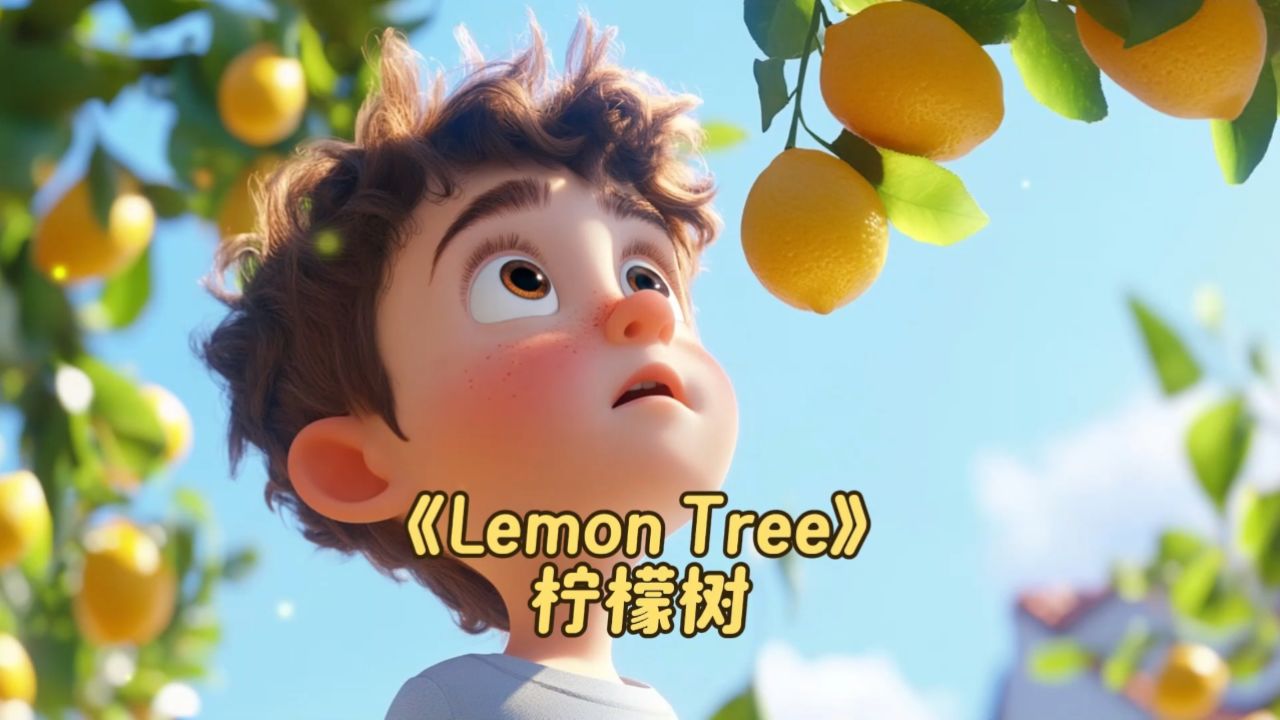 童声儿歌LemonTree柠檬树英文歌伴奏MV视频伴奏LED舞台背景音乐伴奏_高清1080P在线观看平台_腾讯视频