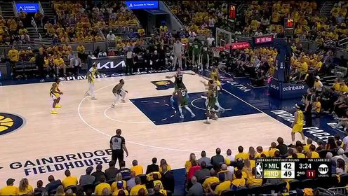 《NBA全场集锦》【回放】雄鹿vs步行者第2节中文解说回放