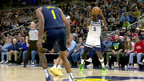 《NBA全场集锦》【回放】森林狼vs步行者第2节中文解说回放