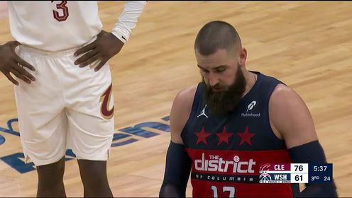 《NBA全场集锦》【回放】NBA常规赛：骑士vs奇才第3节中文解说回放