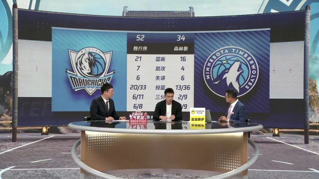 赵继伟：森林狼投手全在场上了没办法 那就坚决投吧