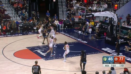 《WNBA》已经不能解渴了 埃文斯张弓搭箭百步穿杨