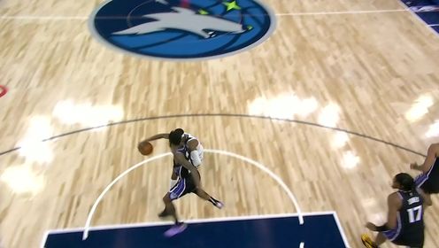 《NBA全场集锦》难度系数拉满！麦克丹尼尔斯无视防守后仰中投稳稳打成2+1